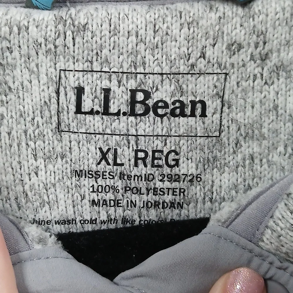 LL Bean Sweater Fleece Pullover - Size XL . NWOT. - Picture 5 of 8